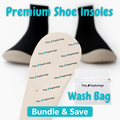 Upgrade To Premium Shoe Insoles (All Pairs) + Free Wash Bag